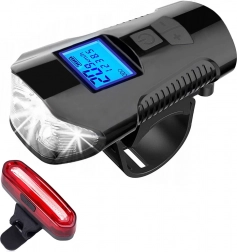 maltrack cyklistická sada světel exonum 3000 4v1 přední + zadní