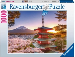 Ravensburger puzzle výhled na Fudži a sakury 1000 dílků