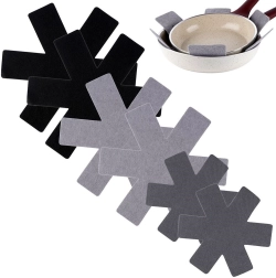 Filcové ochranné vložky do pánví 6 ks (38/35/26 cm)