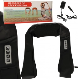 Shiatsu masážní límec s vyhříváním na krk, ramena a záda