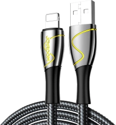 USB Kabel pro Lightning Joyroom 2,4A 2m černý
