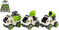 Vesmírné auto s setrvačníkem 7x10cm - 3 druhy