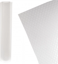 Průhledná protiskluzová podložka do zásuvky 46 × 122 cm