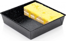 Granitová čtvercová forma na pečení 24 × 24 × 6 cm