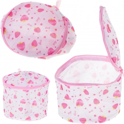 Síťový prací sáček na spodní prádlo se vzorem jahod