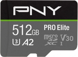 pny pro elite microsdxc 512 gb paměťová karta