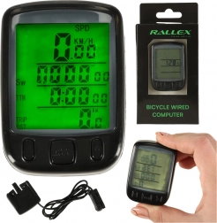 Vodotěsný cyklocomputer RALLEX