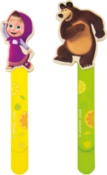 Dřevěná záložka do knihy Máša a medvěd Bino