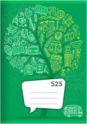 zošit a4, 60 listů – čtverečkovaný