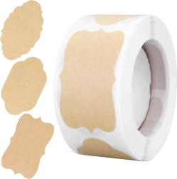 Samolepicí etikety na kořenky a dárky