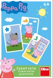 Dino hrací karty Peppa Pig Černý Petr