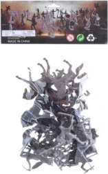 Rytíři v sáčku – plastová sada rytířů a koní