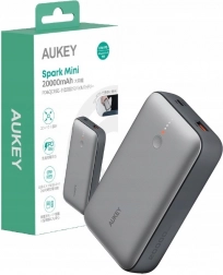 Aukey Spark Mini powerbanka 20000 mAh s rychlým nabíjením 22,5 W