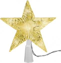 Ledová hvězda na vánoční stromek RUHHY