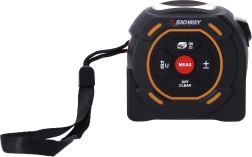 Laserový dálkoměr a svinovací metr SNDWAY SW-TM60 červený