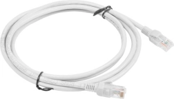 Síťový kabel patchcord Cat 5e UTP 2 m šedý