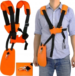 Nastavitelný pohodlný postroj na benzínové kosy