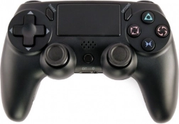 bezdrátový gamepad pro playstation 4 a pc – černý
