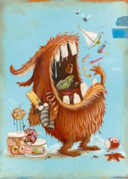 Puzzle Zozoville: Všežravec 1000 dílků