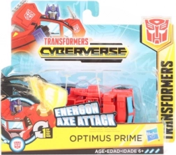 Transformers Cyberverse Optimus Prime jedním krokem