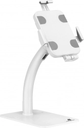 Stojan a nástěnný držák na tablet s uzamykáním 7,9–11'' univerzální – bílý