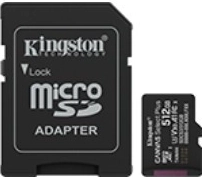 Paměťová karta microSD 512GB Canvas Select+ s adaptérem