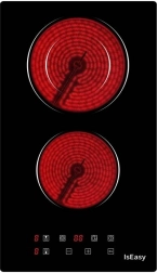isEasy dvouzónová elektrická keramická varná deska
