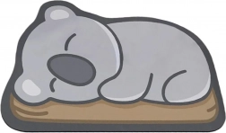 Rychleschnoucí koupelnová předložka s motivem koaly 60 × 40 cm