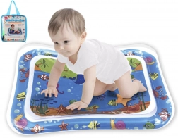 Nafukovací vodní podložka s mořskými zvířátky 65 × 48 cm s pumpičkou