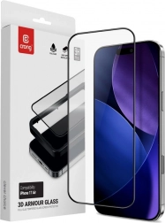 3D tvrzené sklo CRONG pro iPhone Air s instalačním rámečkem