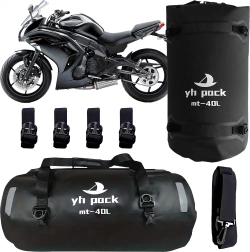 Vodotěsná motocyklová a cyklistická taška přes rameno 40 l