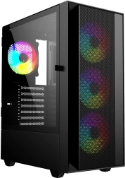 Počítačová skříň midi tower Fornax 4000 ARGB černá