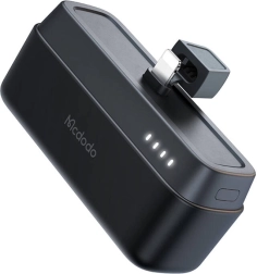 Mcdodo powerbanka 5000 mAh, 20W s konektorem Lightning (černá)