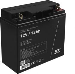 dobíjecí bezúdržbová baterie agm 12 v 18 ah pro ups a alarmy