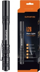 Kapesní svítilna Superfire L28 121 lm, 5 W, dosvit 52 m