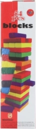 Dřevěná barevná věž Jenga