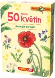 Expedice příroda: 50 květin – vzdělávací karetní hra