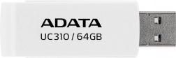 USB flash disk ADATA UC310 64 GB USB 3.2, bílý