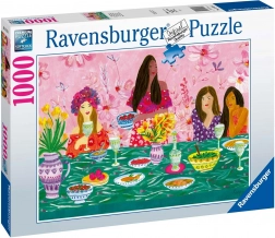 Ravensburger puzzle Dámský brunch 1000 dílků