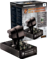 Joystick HOTAS WARTHOG pro PC s duálními plynovými pákami