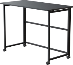 Skládací mobilní psací stůl MCLEAN MC-1250, 100 × 50 cm, černý