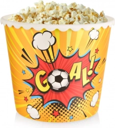 Pohár na popcorn a chipsy 2,3 l GOAL