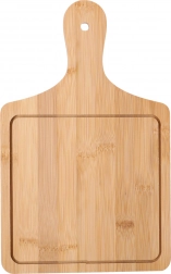 Dřevěná deska na pizzu - čtvercová, malá