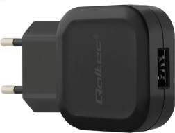 Síťová nabíječka Qoltec 12 W 5 V 2.4 A s USB portem