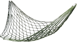 Závěsná síťový hamak z nylonu 200 × 80 cm