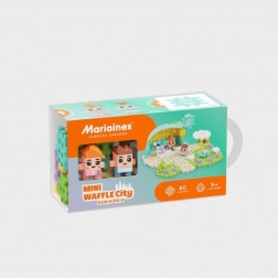 Stavebnice Mini Waffle – kavárna, 80 dílků