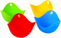 Silikonové nádobky na vaření vajec – sada 4 ks