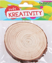 Dřevěné kolečko 9–10 × 1 cm