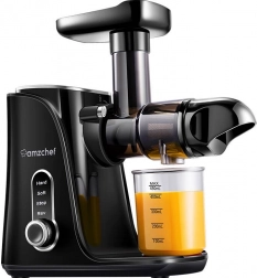 Pomaloběžný odšťavňovač černý AMZCHEF