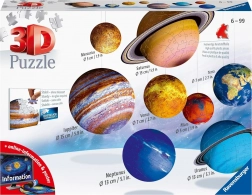 3D puzzle sluneční soustava 540 dílků